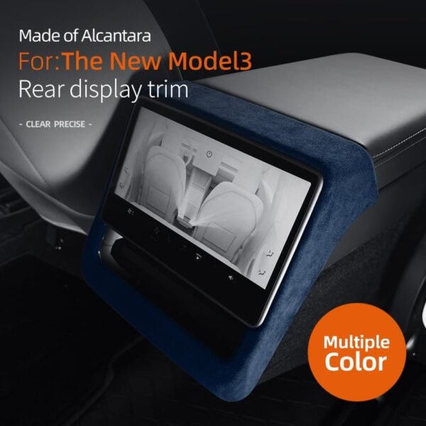 2024 Model 3 Highland Alcantara Rear AC Vent Cover