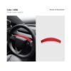 2024 Model 3 Highland Alcantara Steering Wheel Strip Cover