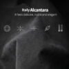 Tesla Model 3 Highland/Model Y Juniper Interior Alcantara Armrest Cover