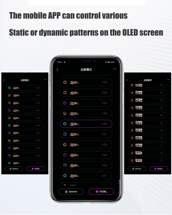 Tesla Model 3/Y  LED APP-controlled DIY Dynamic Letter Tail lights