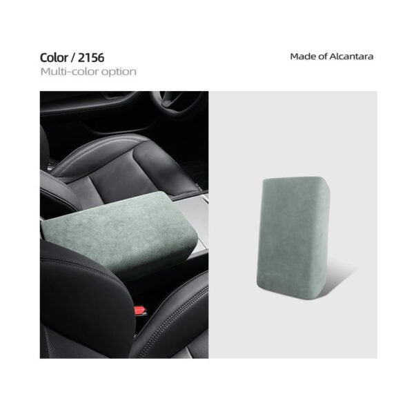 Tesla Model 3 Highland/Model Y Juniper Interior Alcantara Armrest Cover