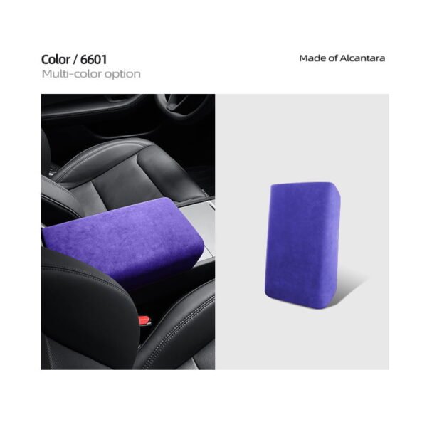 Tesla Model 3 Highland/Model Y Juniper Interior Alcantara Armrest Cover