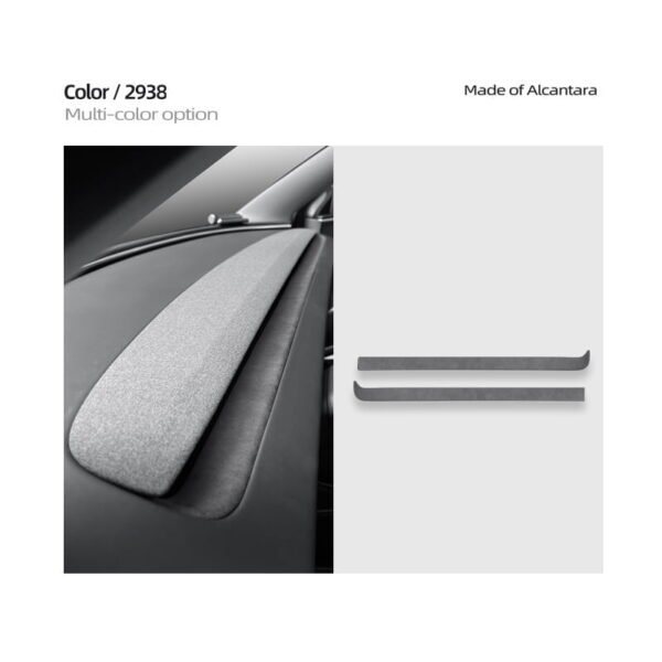 2024 Model 3 Highland Alcantara Dashboard Air Outlet Cover Sticker