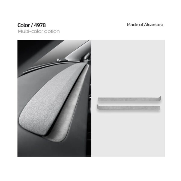 2024 Model 3 Highland Alcantara Dashboard Air Outlet Cover Sticker