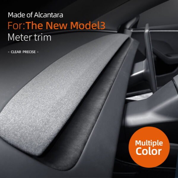 2024 Model 3 Highland Alcantara Dashboard Air Outlet Cover Sticker
