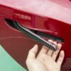Model 3Y 4PCS Real Carbon Fiber Door Handle Covers