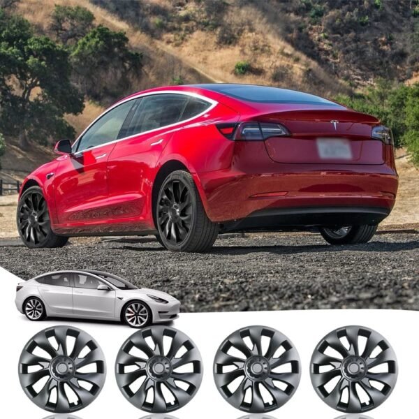 Tesla Model 3 18-inch Überturbine Hup Caps Wheel Coves