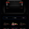 Tesla Model 3/Y  LED APP-controlled DIY Dynamic Letter Tail lights