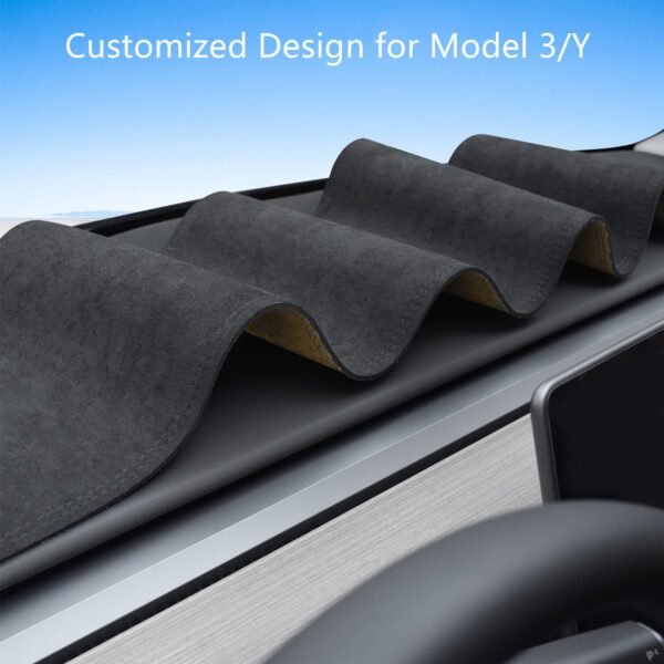 Model 3/Y Dash Mat Cover Decorative Cushion Light-Proof & Non-Slip Pad