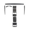 Model 3 / Y Real Carbon Fiber Tesla Interior Mods Wrap Kit