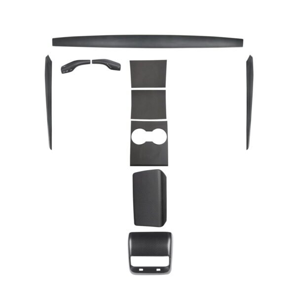 Model 3 / Y Real Carbon Fiber Tesla Interior Mods Wrap Kit