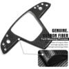 Model S/X 2021+ Plaid Real Carbon Fiber Steering Wheel Fascia Middle Trim Cover