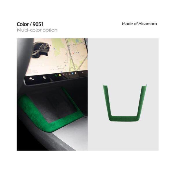 2024 Model 3 Highland Alcantara Central Control Charging Frame Cover
