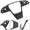 Model S/X 2021+ Plaid Real Carbon Fiber Steering Wheel Fascia Middle Trim Cover