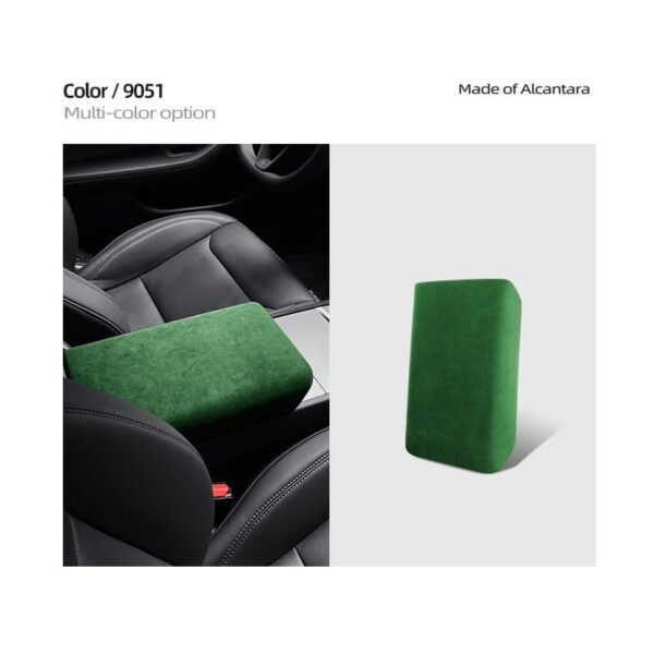 Tesla Model 3 Highland/Model Y Juniper Interior Alcantara Armrest Cover
