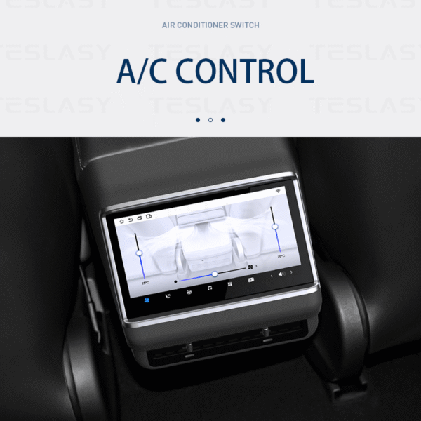 Model 3/Y 7.5 Rear Entertainment Control Display V3 (Model X/S Inspired)