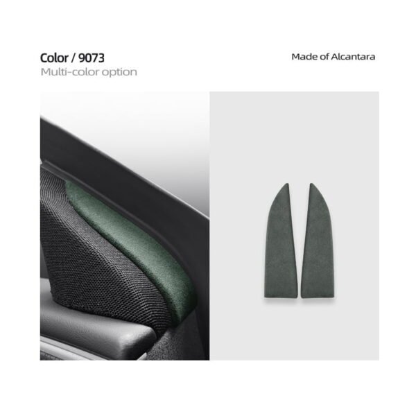 2024 Model 3 Highland Alcantara Front Doors Tweeter Triangle Trim Cover (2pcs)