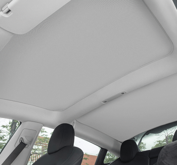 Tesla Model 3/Y Electrostatic Adsorption Sunshade Sunroof Sunshade