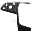 Model S/X 2021+ Plaid Real Carbon Fiber Steering Wheel Fascia Middle Trim Cover