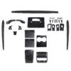 Model 3 / Y Real Carbon Fiber Tesla Interior Mods Wrap Kit