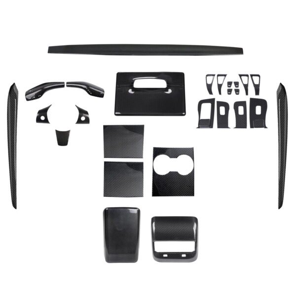 Model 3 / Y Real Carbon Fiber Tesla Interior Mods Wrap Kit