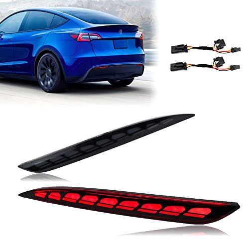 Dragon scale style Rear Bumper Reflector Tail Light for Tesla Model 3/Y