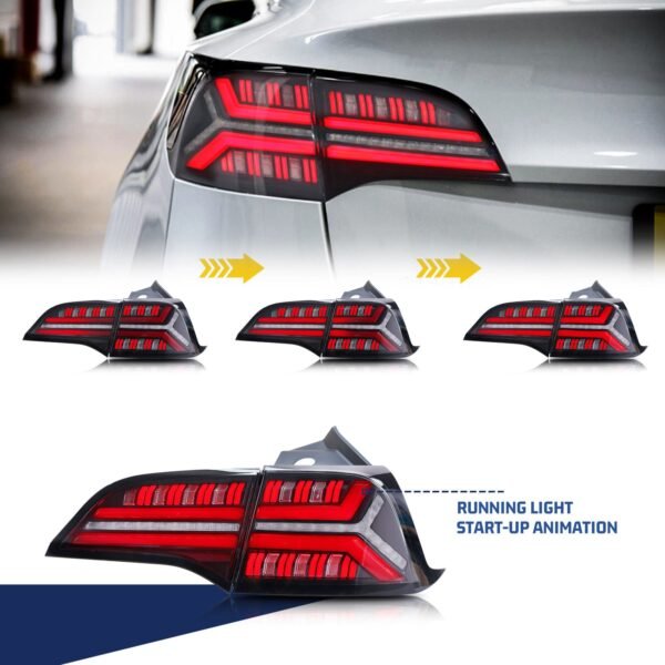 Model 3/Y Fishbone Sequential Tail Light