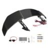 Tesla Model 3Y Electric Automatic Rear Spoiler Real Carbon Fiber Lift Tail Spoiler
