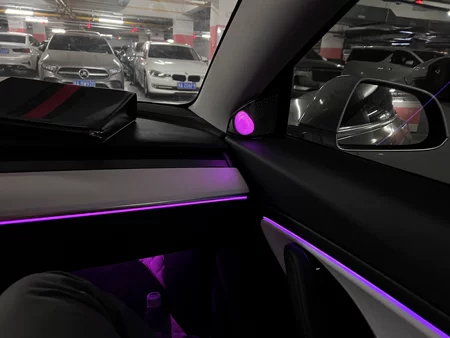 2021-2023 Model 3/Y Laser Carving Ambient Lights