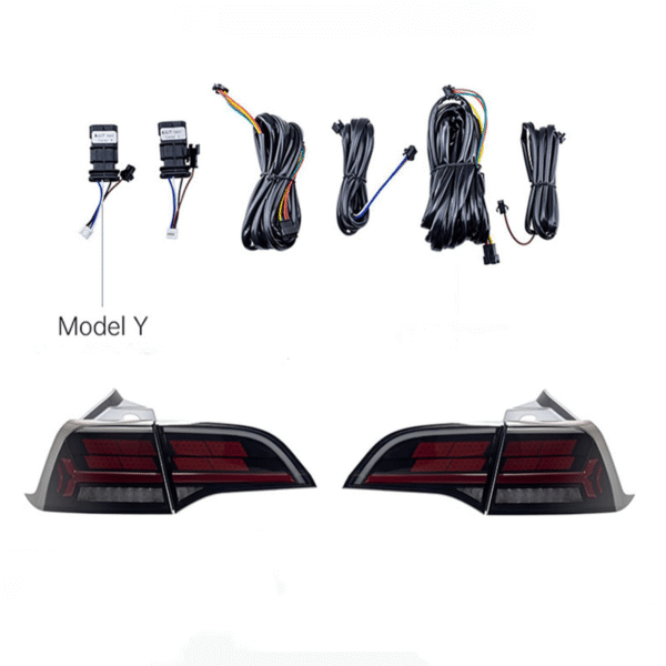 Tesla Model 3/Y  LED APP-controlled DIY Dynamic Letter Tail lights