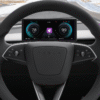 Tesla Model 3 Highland 6.86'' CarPlay Head Up Display Steering Wheel Instrument Cluster