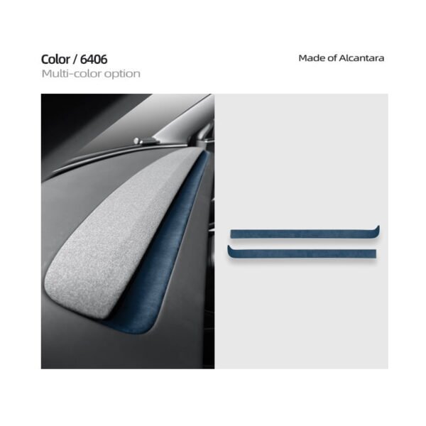 2024 Model 3 Highland Alcantara Dashboard Air Outlet Cover Sticker