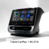 TESLA Model 3/Y 7-inch 4G CarPay Rear Entertainment & Climate Control Screen (V3)