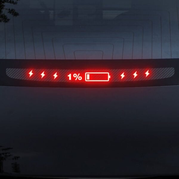 Tesla Model 3/Y Custom Rear Windscreen High Mount Brake Light Projection Board