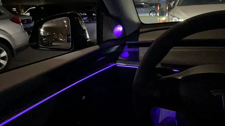 2021-2023 Model 3/Y Laser Carving Ambient Lights