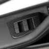 Model 3/Y 2017-2023 Real Carbon Fiber Window & Door Button Switch Parts