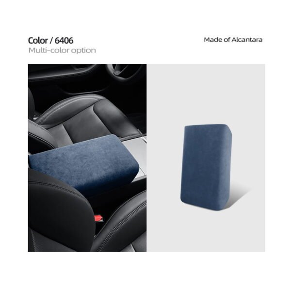 Tesla Model 3 Highland/Model Y Juniper Interior Alcantara Armrest Cover