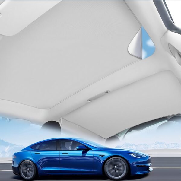 Tesla Model 3/Y Electrostatic Adsorption Sunshade Sunroof Sunshade