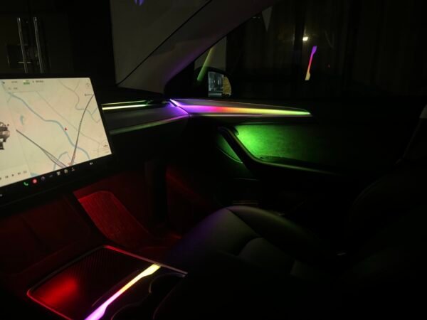 2021+ Model 3/Y Dynamic Active Ultra RGB Ambient Lighting Upgrade Kit