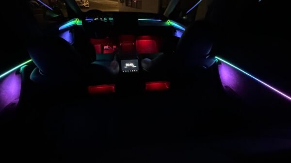 2021+ Model 3/Y Dynamic Active Ultra RGB Ambient Lighting Upgrade Kit