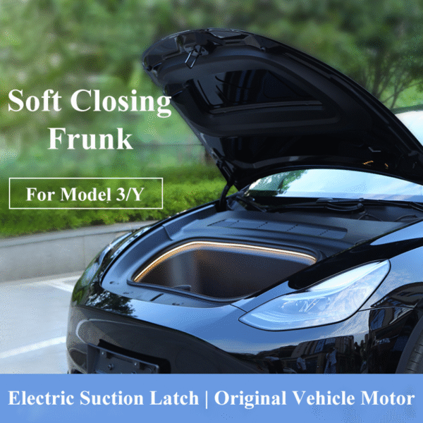 Tesla Model 3/Highland/ModelY /Juniper Frunk Electric Suction Soft Closing Motor